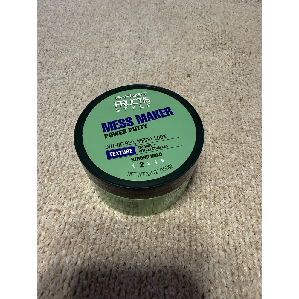 Garnier Fructis Style‎ Power Putty MESS MAKER Level 2 Strong Hold~3.4 oz 100g
